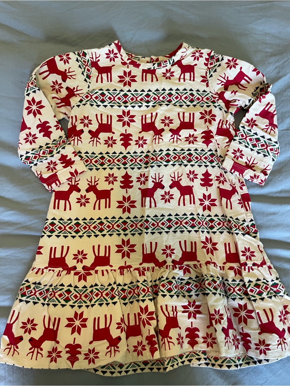 Hanna Andersson Reindeer Print Nightgown